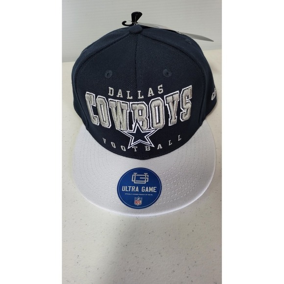 Dallas Cowboys Hat NFL Football Cap Flat Brim OSFM Ultra Game - Picture 2 of 5
